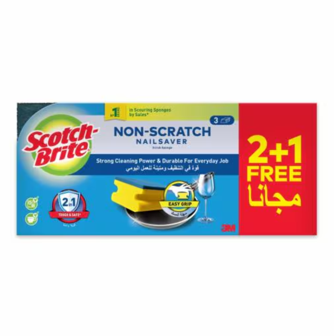 SCOTCH/B NAILSAVER NONSCARCH 2'S